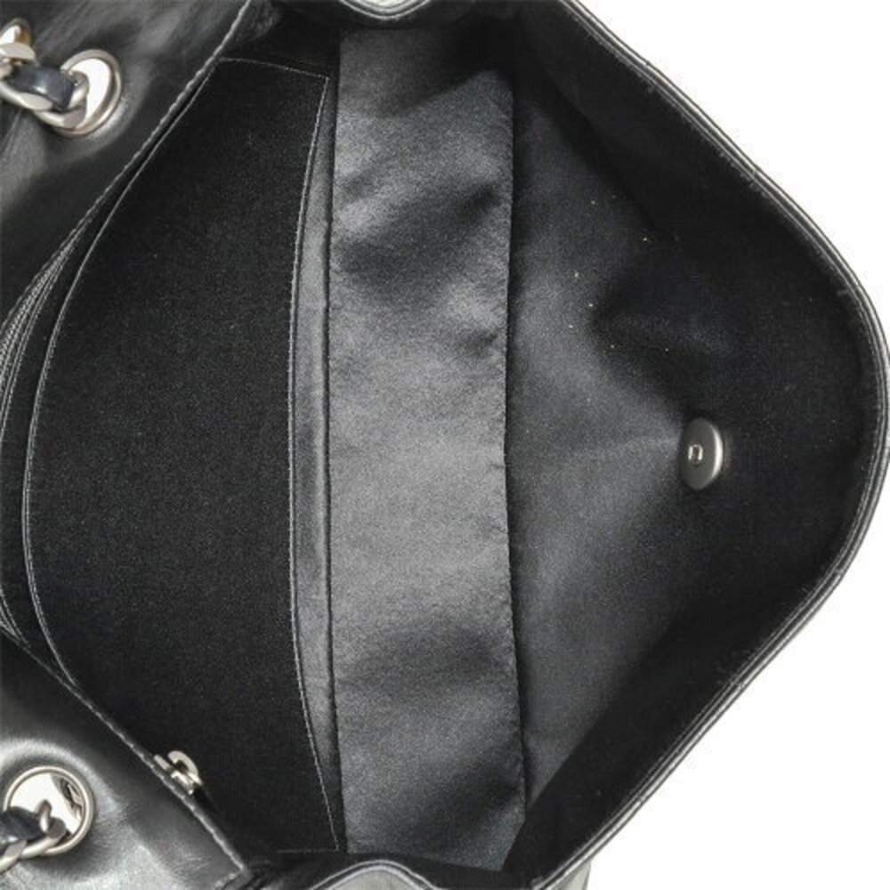Chanel Black Chocobar Bag Matte Shoulder Chain - Picture 6 of 6
